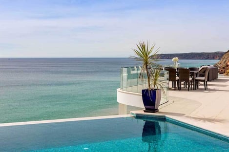 3 stunning beachfront villas in the Algarve